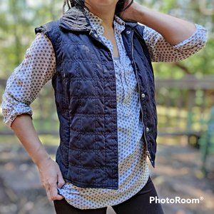 Faconnable Quilted Water Resistant Vest, Size XS